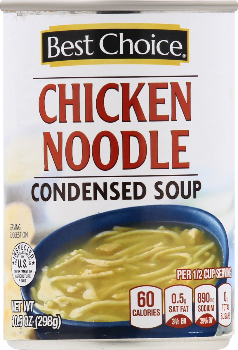 slide 3 of 10, Best Choice Chicken Noodle Soup, 10.5 oz