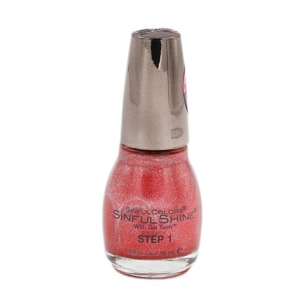 slide 1 of 1, Sinful Colors Shine Gel Tech Poison Apple, 0.5 oz