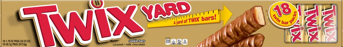 slide 5 of 12, TWIX Yard Christmas Full Size Chocolate Candy Bars, 32.22 oz pack, 18 bars per pack, 18 ct