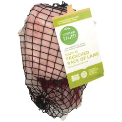 Simple Truth Natural Frenched Rack Of Lamb 4 Rib