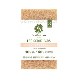 Field & Future by H-E-B Eco Scour No-Scratch Pads