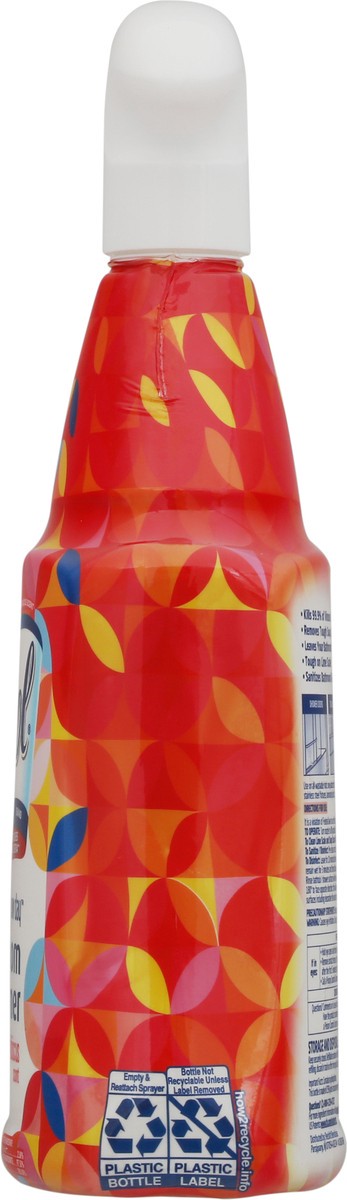 slide 7 of 9, Lysol Brand New Day Foaming Cleaning Spray for Bathrooms, Mango & Hibiscus Scent, 32oz, 32 oz