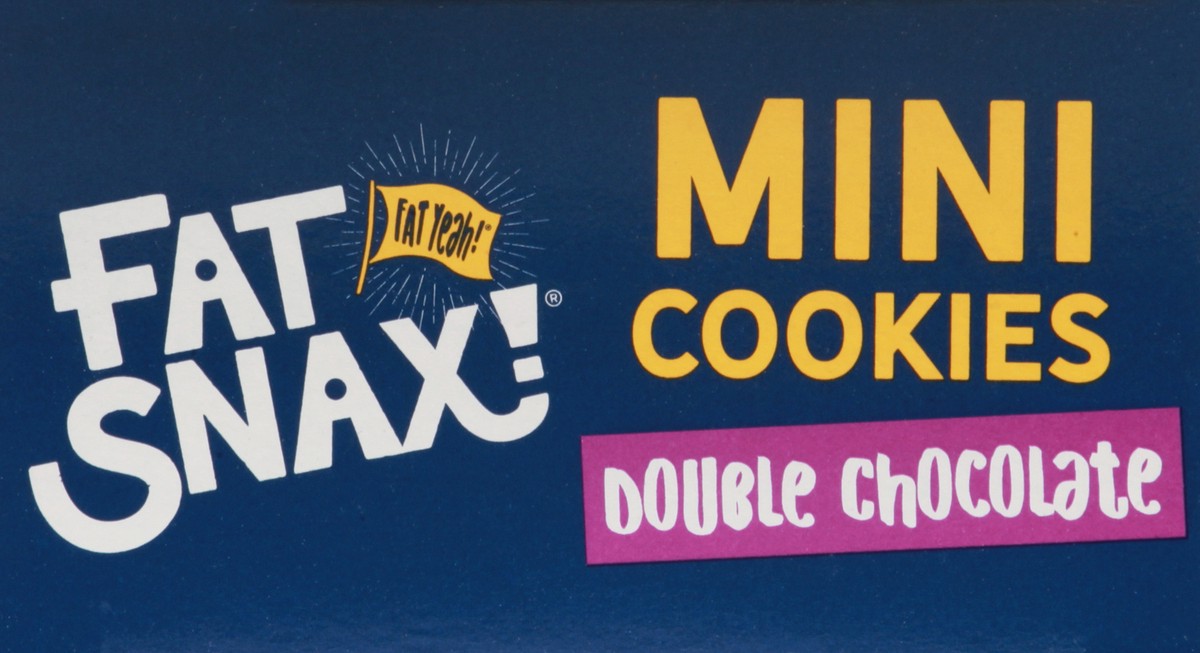 slide 5 of 10, Fat Snax Almond Flour Crunchy Double Chocolate Cookies 5 oz, 5 oz