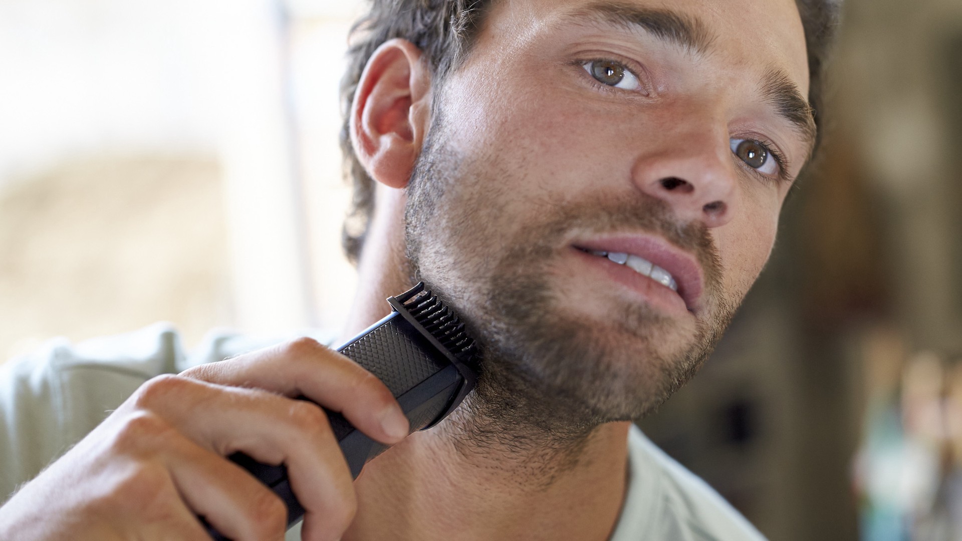 slide 3 of 6, Philips Norelco Beard Trimmer and Hair Clipper - cordless grooming, rechargeable, adjustable length, beard trimmer and hair clipper - No blade oil needed - BT3210/41, 2 ct