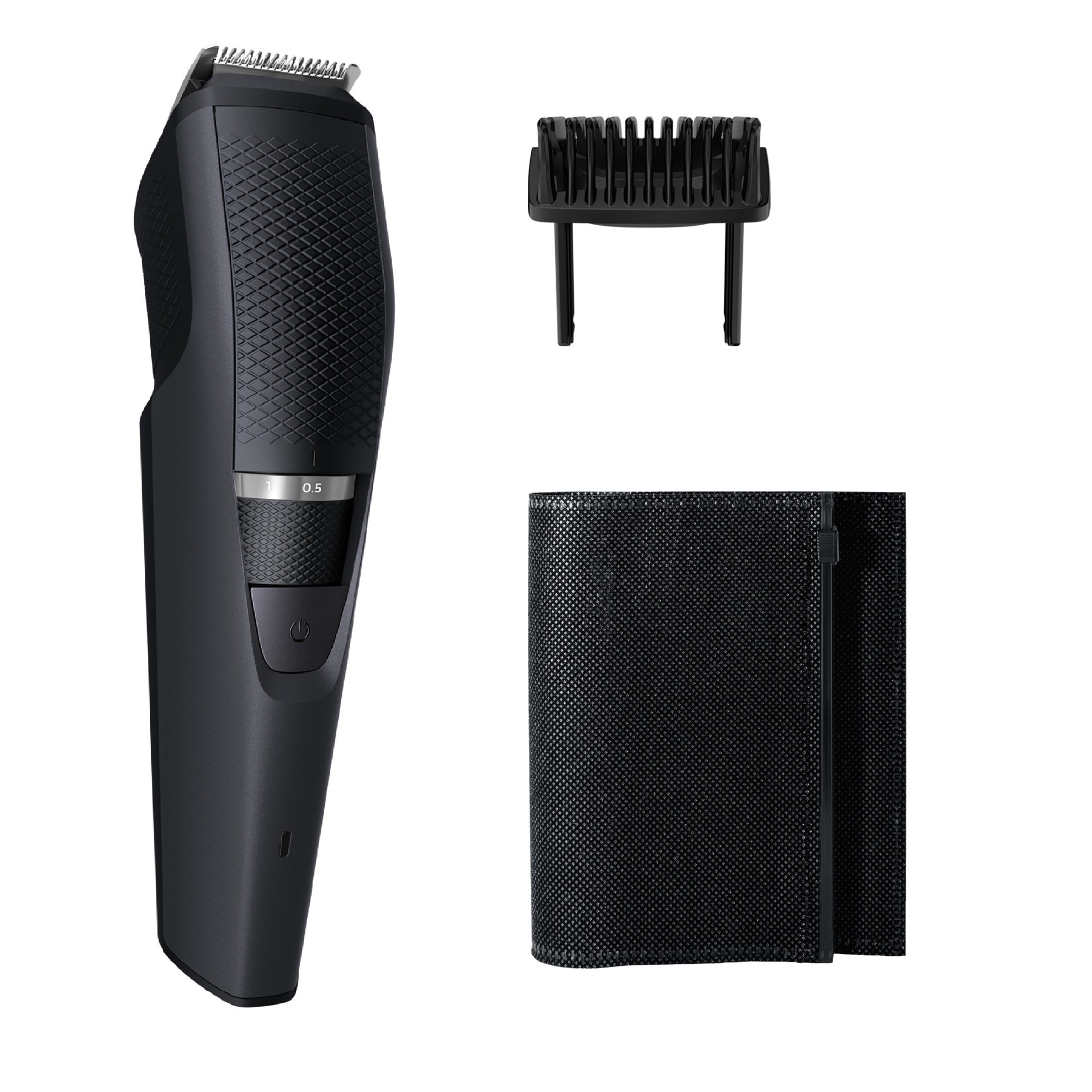 slide 5 of 6, Philips Norelco Beard Trimmer and Hair Clipper - cordless grooming, rechargeable, adjustable length, beard trimmer and hair clipper - No blade oil needed - BT3210/41, 2 ct