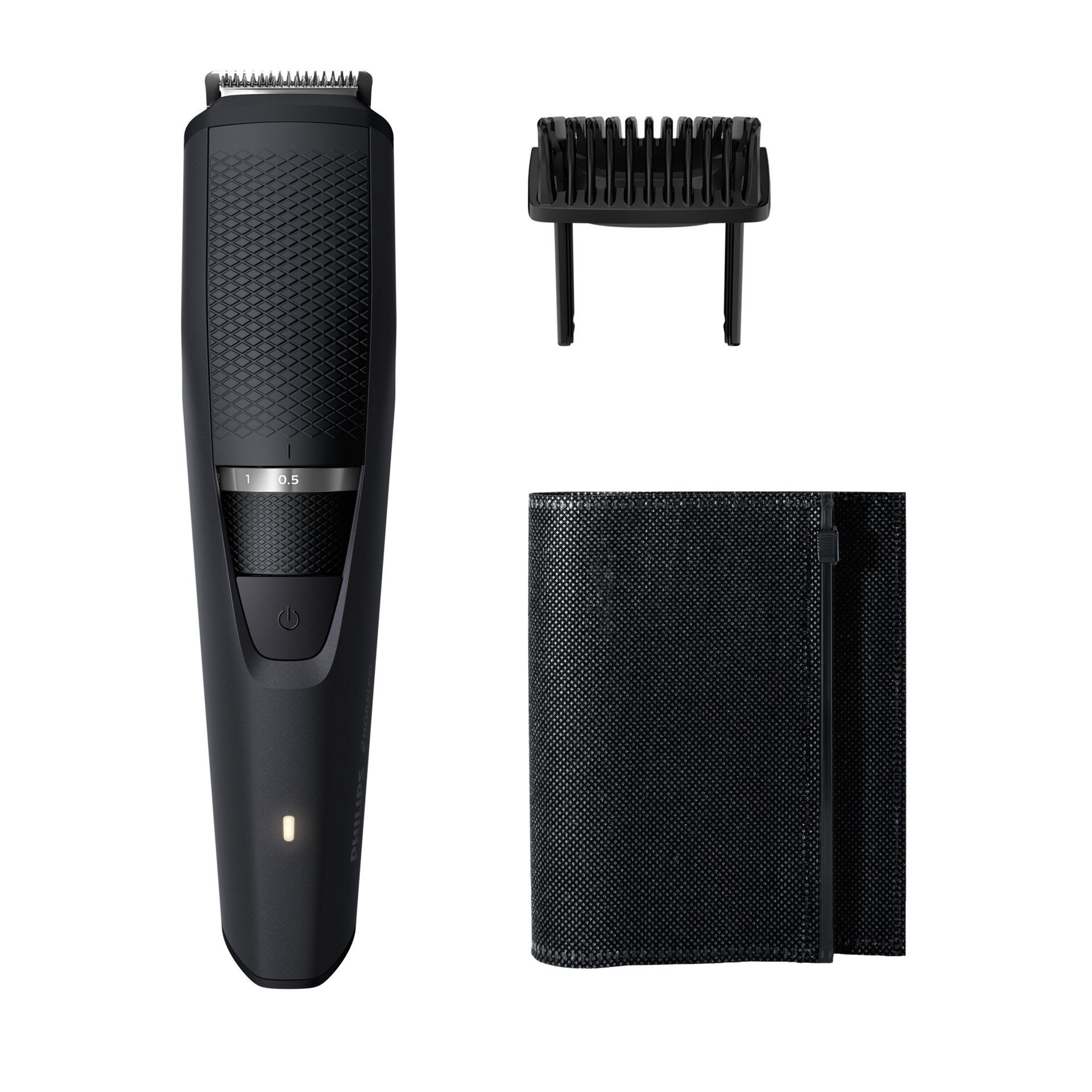 slide 1 of 6, Philips Norelco Beard Trimmer and Hair Clipper - cordless grooming, rechargeable, adjustable length, beard trimmer and hair clipper - No blade oil needed - BT3210/41, 2 ct