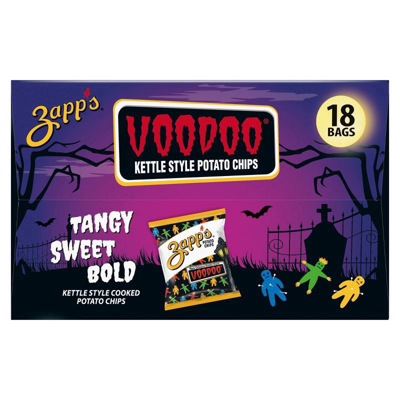 slide 3 of 8, Zapp's 18 oz ZP Voodoo Hall Multipk 18 Ct - DSD, 18 oz