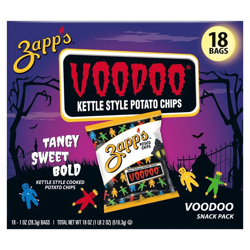 slide 4 of 8, Zapp's 18 oz ZP Voodoo Hall Multipk 18 Ct - DSD, 18 oz