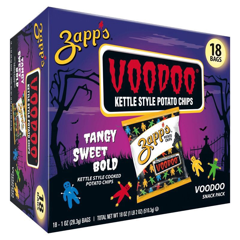 slide 7 of 8, Zapp's 18 oz ZP Voodoo Hall Multipk 18 Ct - DSD, 18 oz