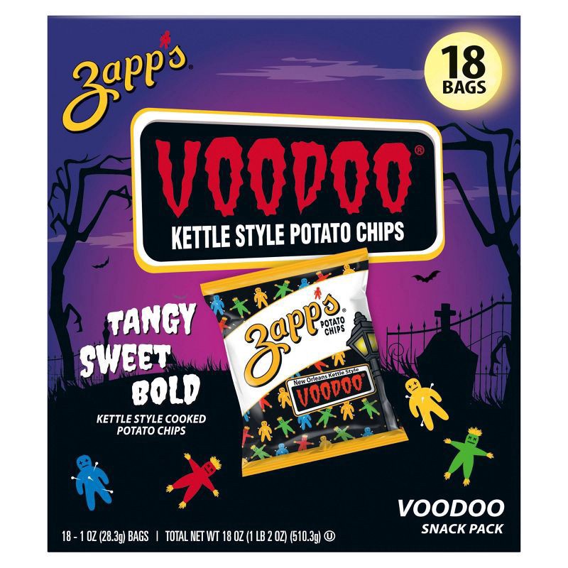 slide 5 of 8, Zapp's 18 oz ZP Voodoo Hall Multipk 18 Ct - DSD, 18 oz