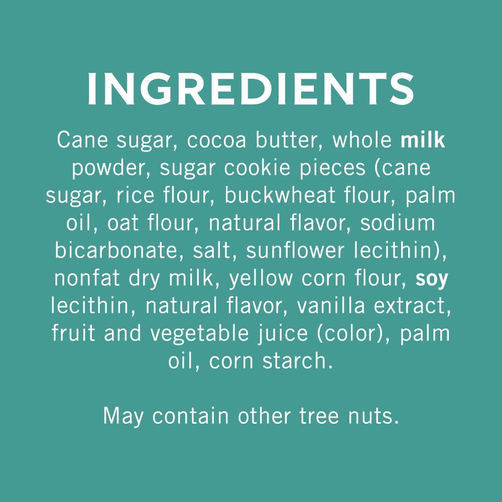 slide 4 of 6, Ghirardelli Holiday White Chocolate Sugar Cookie Squares, 7 oz