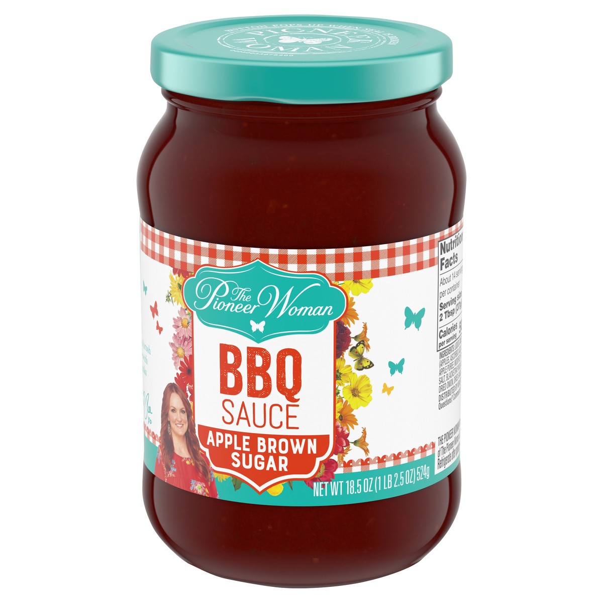 slide 3 of 10, The Pioneer Woman Apple Brown Sugar Frontier BBQ Sauce, 18.5 oz Jar, 1.16 lb