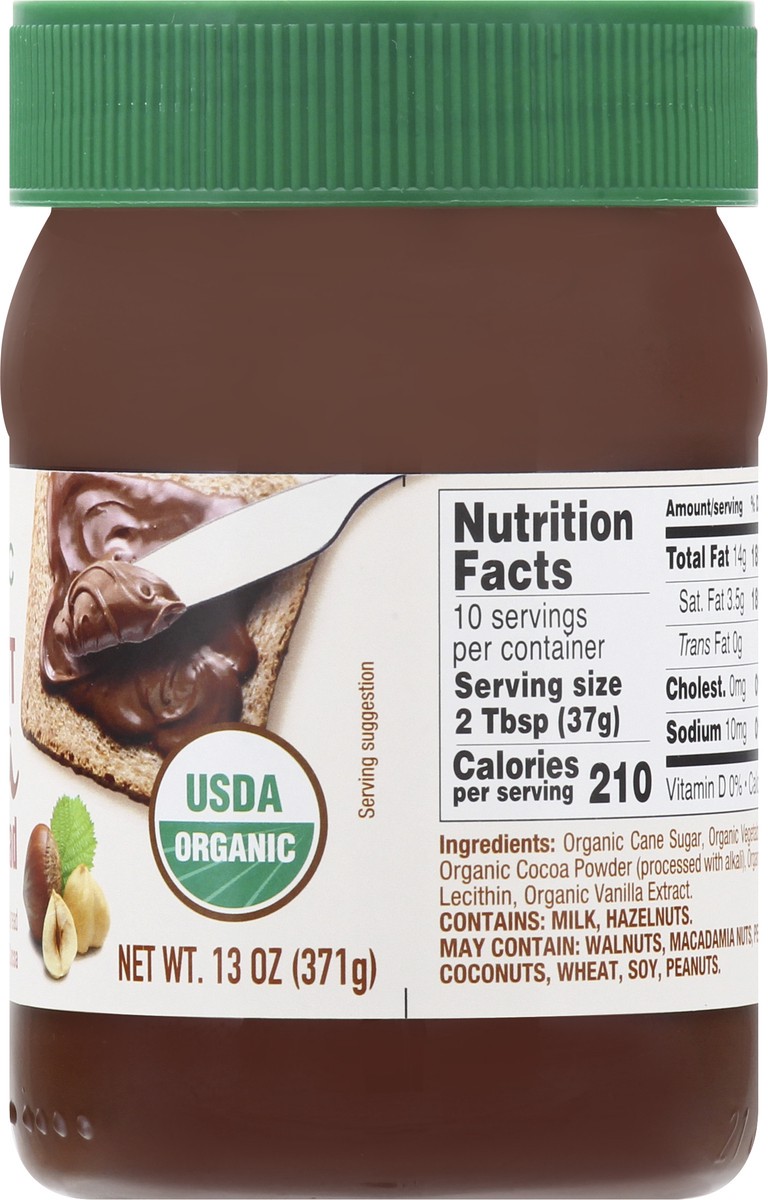 slide 5 of 12, Natural Nectar Organic Hazelnut Cocoa Spread 13 oz, 13 oz