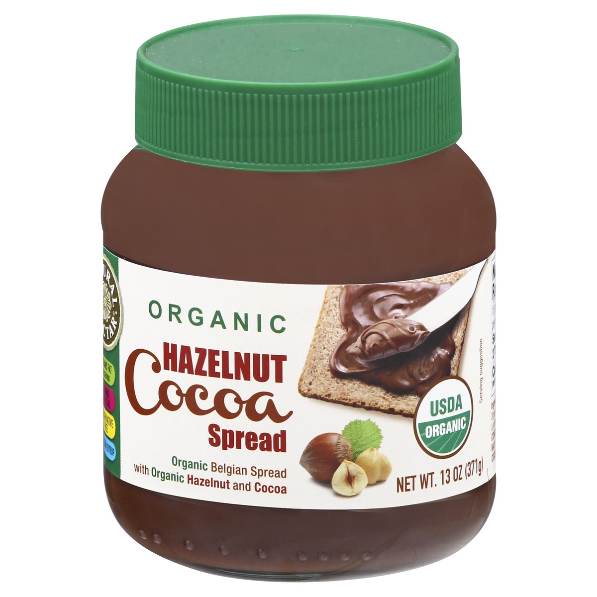 slide 3 of 12, Natural Nectar Organic Hazelnut Cocoa Spread 13 oz, 13 oz