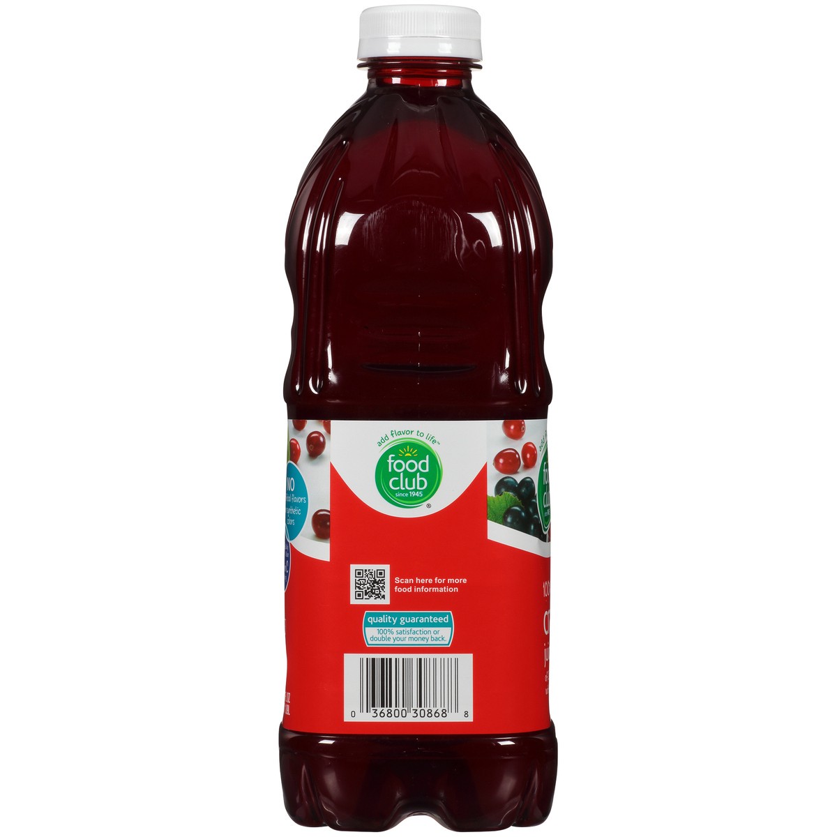 slide 8 of 8, Food Club Juice Cranberry Blend 100%- 64 oz, 64 oz