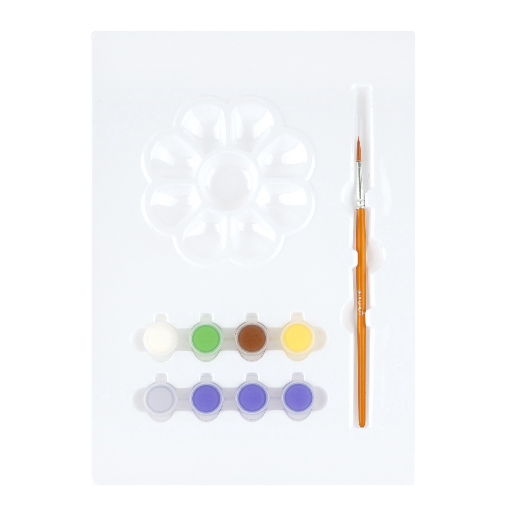 slide 3 of 3, Glow-In-The-Dark Cauldron Canvas Painting Kit By Creatology, 9 in x 12 in