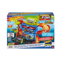 Hot Wheels City Tunnel Twist Car Wash Playset