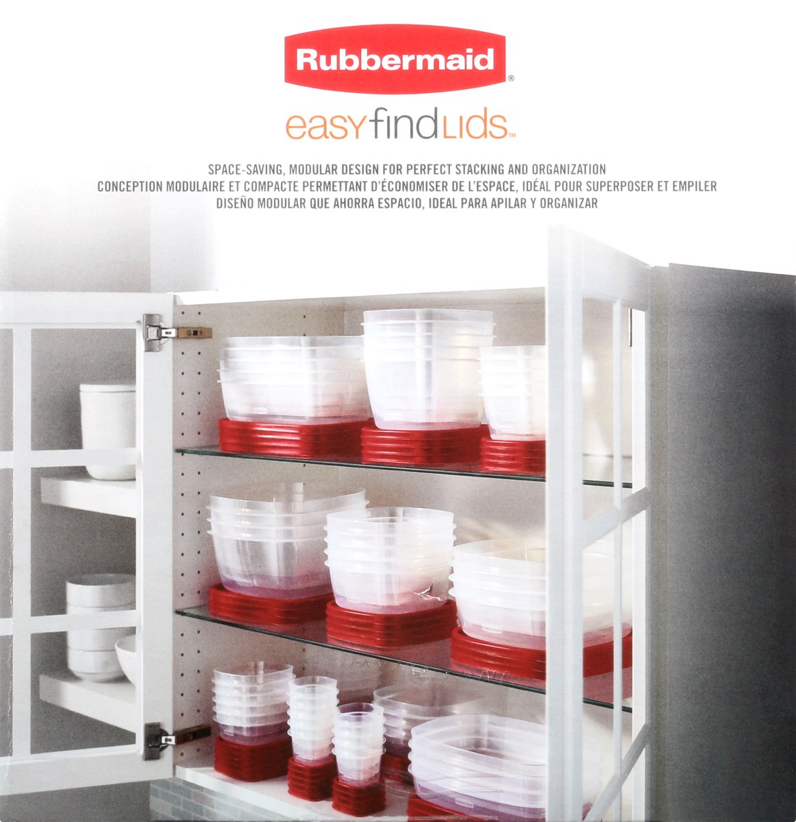 slide 7 of 9, Rubbermaid Easy Find Lids Food Storage 24Pc Set, 24 ct