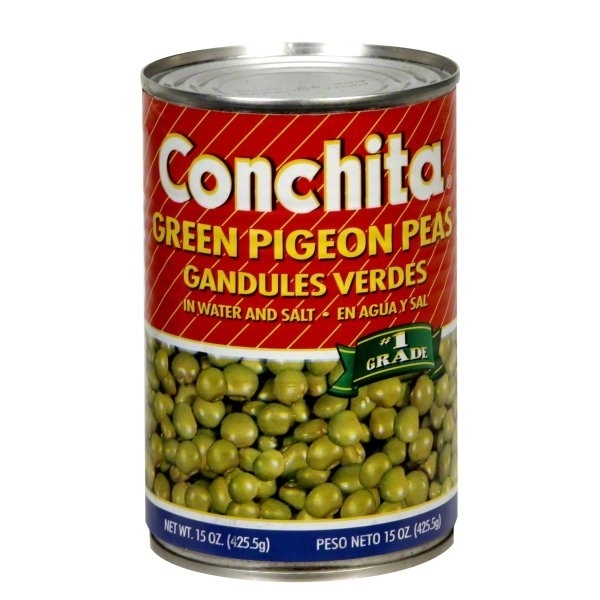 slide 1 of 1, Conchita Green Pigeon Peas, 15 oz