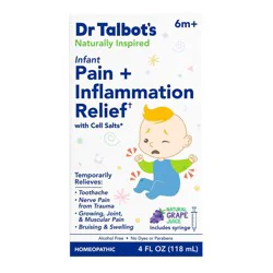 Dr. Talbot's Infant Pain + Inflammation Relief - Natural Grape Juice