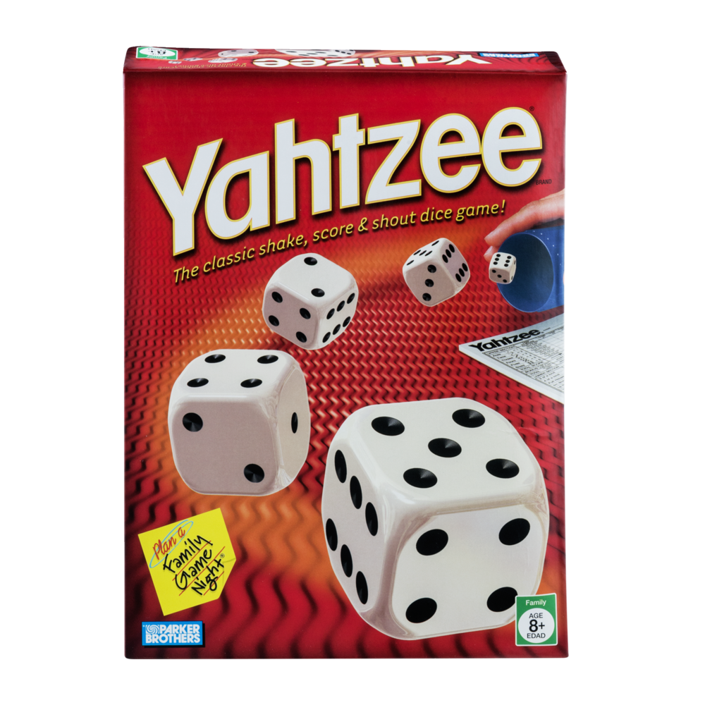 slide 1 of 4, Hasbro Milton Bradley Yahtzee Game, 1 ct