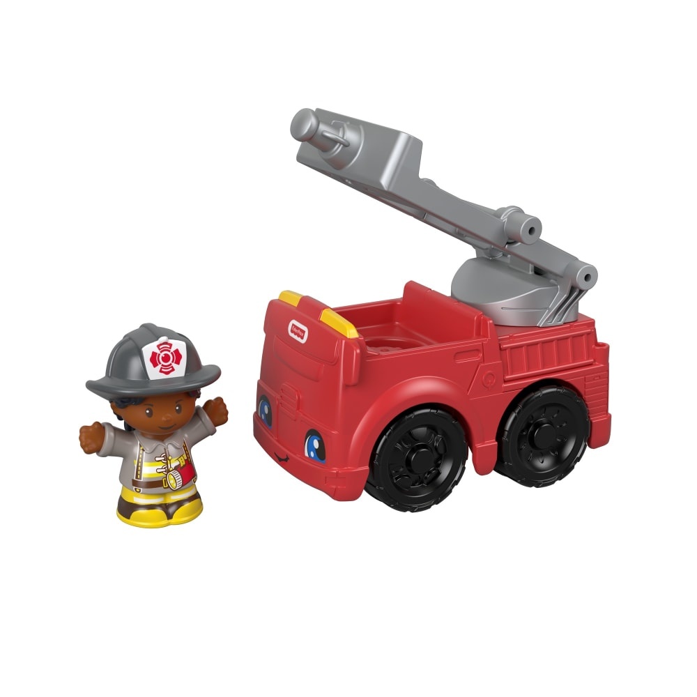 slide 1 of 1, Fisher-Price Little People To The Rescue Fire Truck, 1 ct