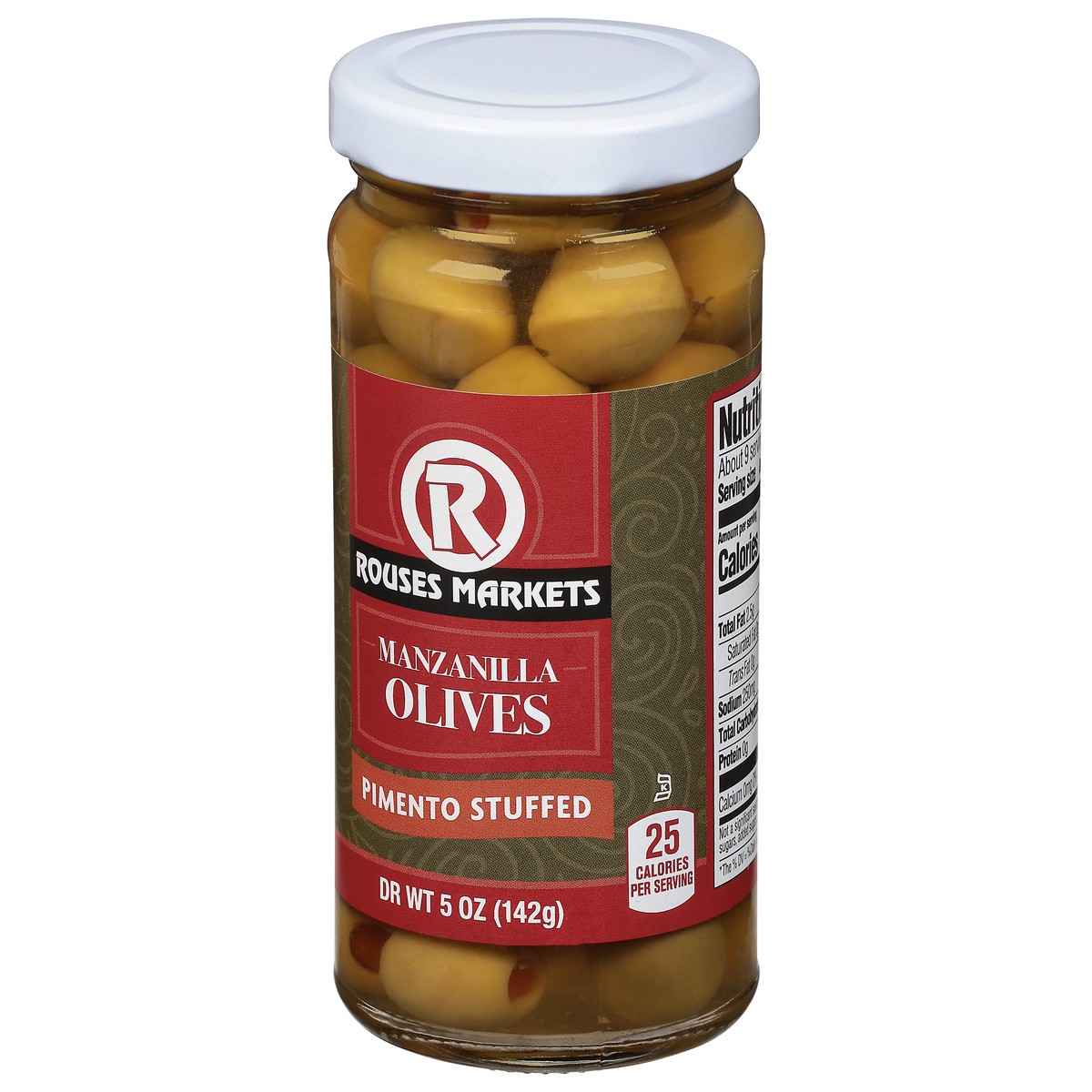 slide 6 of 11, Rouses Markets Pimento Stuffed Manzanilla Olives 5 oz, 5 oz