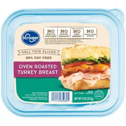 Kroger Deli Thin Sliced Honey Roasted Turkey Breast