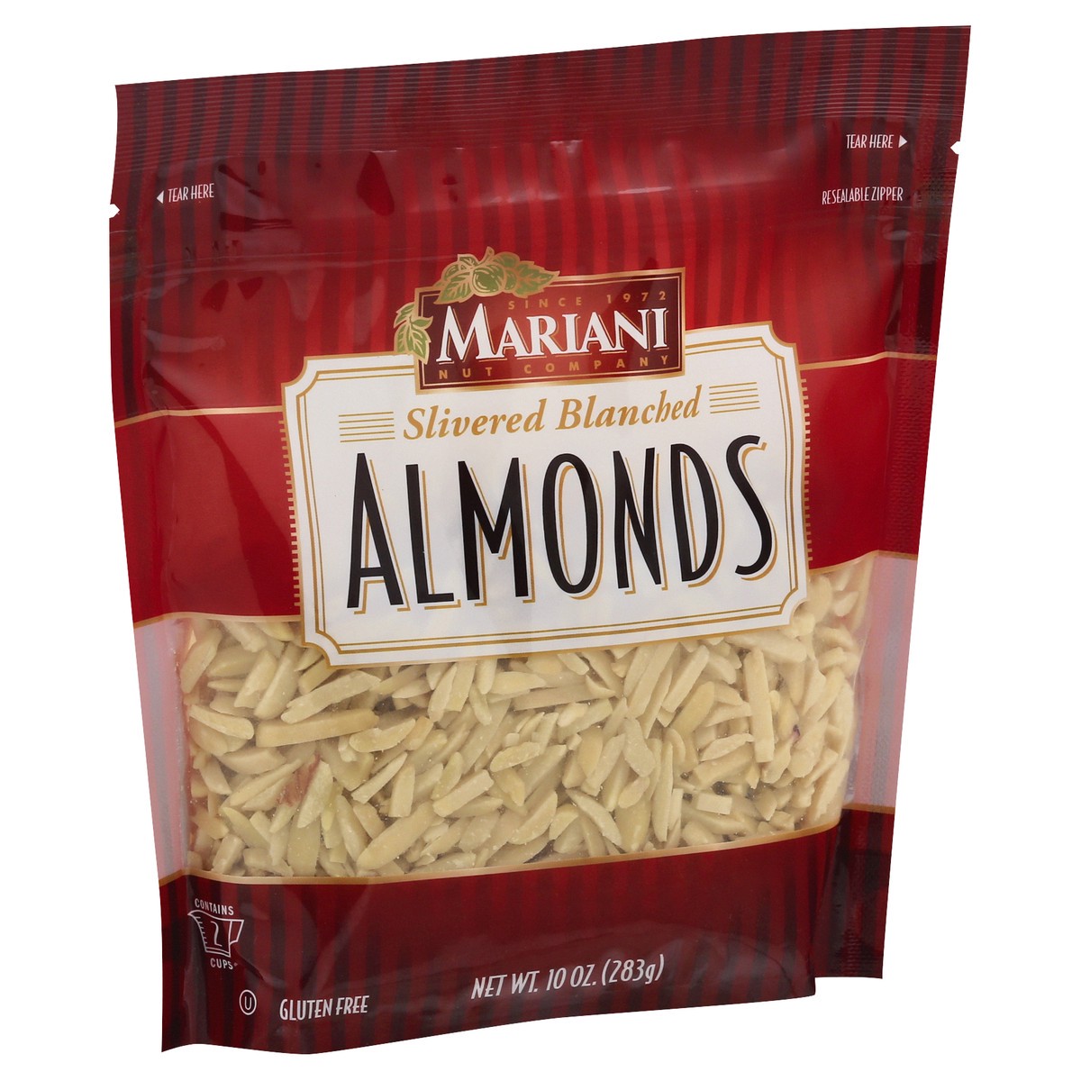 slide 7 of 13, Mariani Slivered Blanched Almonds 10 oz, 10 oz