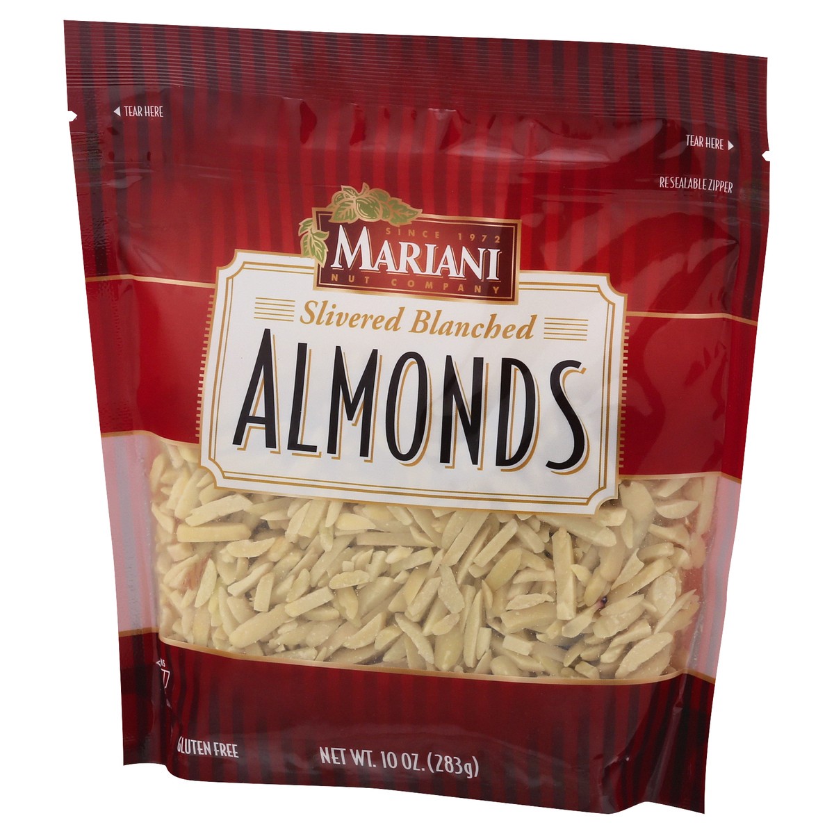 slide 8 of 13, Mariani Slivered Blanched Almonds 10 oz, 10 oz