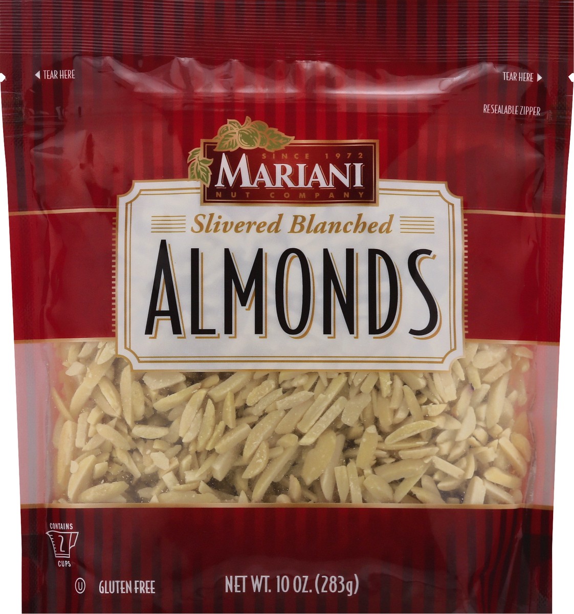 slide 13 of 13, Mariani Slivered Blanched Almonds 10 oz, 10 oz