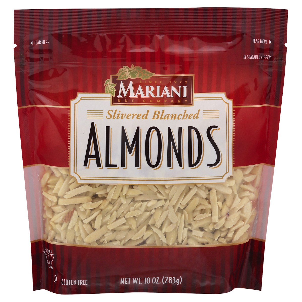 slide 4 of 13, Mariani Slivered Blanched Almonds 10 oz, 10 oz