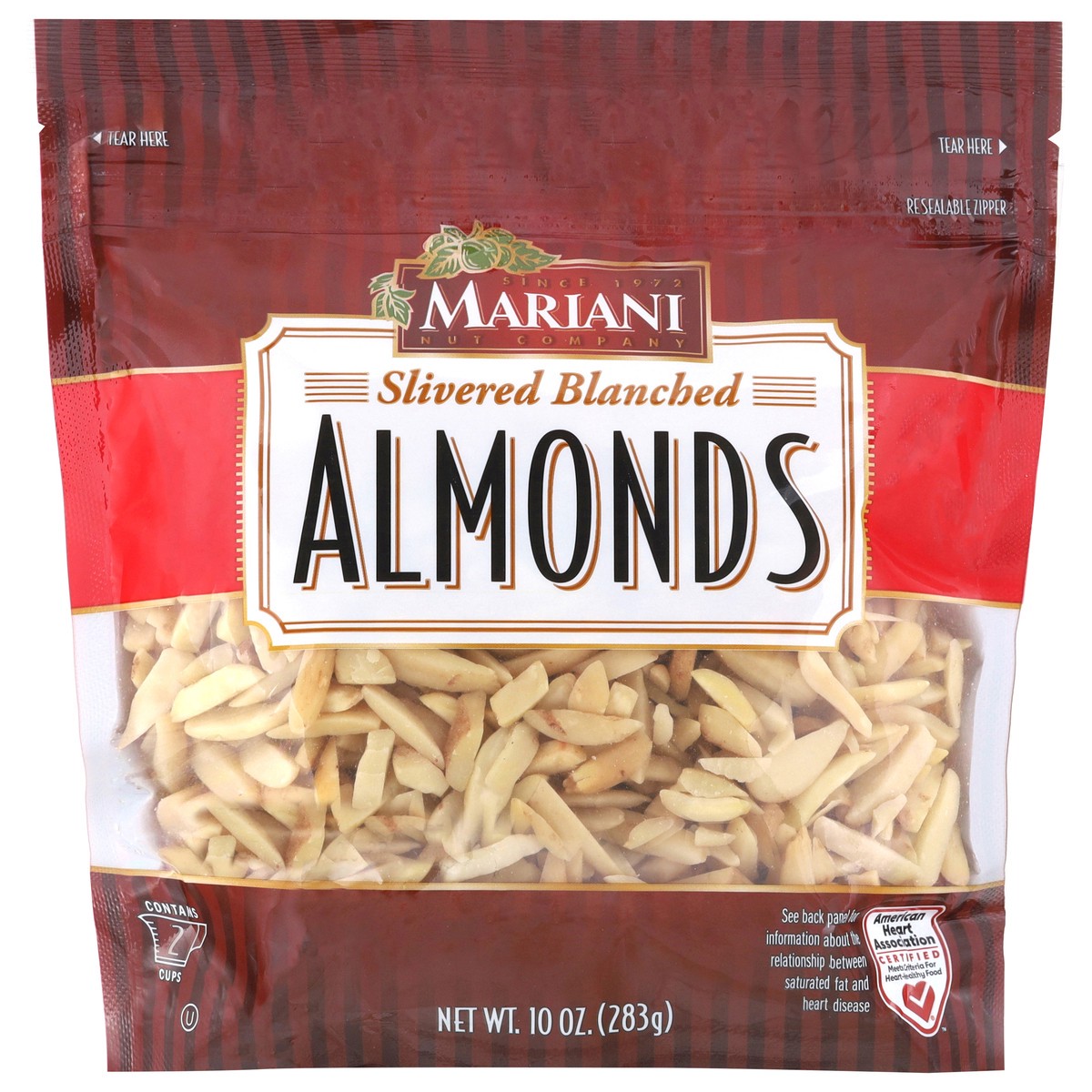 slide 1 of 13, Mariani Slivered Blanched Almonds - 10 oz, 10 oz