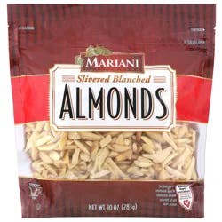 Mariani Slivered Blanched Almonds - 10 oz