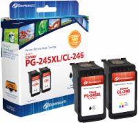 slide 1 of 1, Dataproducts Remanufactured Ink Cartridge For Canon Pg-245Xl/Cl-246 Combo Pack, 1 ct