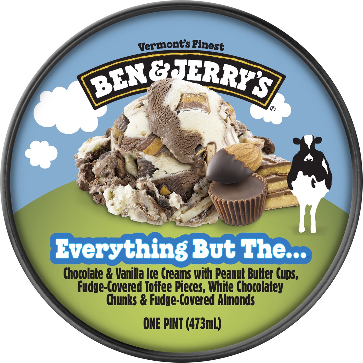 slide 3 of 4, Ben & Jerry's Ice Cream Everything But The…, 16 oz, 16 oz