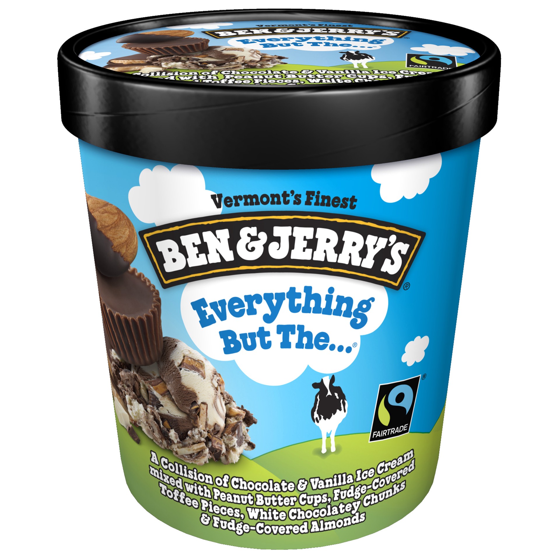 slide 1 of 4, Ben & Jerry's Ice Cream Everything But The…, 16 oz, 16 oz