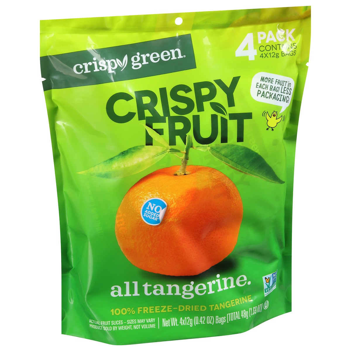 slide 7 of 9, Crispy Green 100% Freeze-dried Tangerine Slices, 1 ct