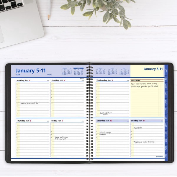 slide 6 of 10, AT-A-GLANCE® QuickNotes® Weekly Monthly Appointment Books, 1 ct