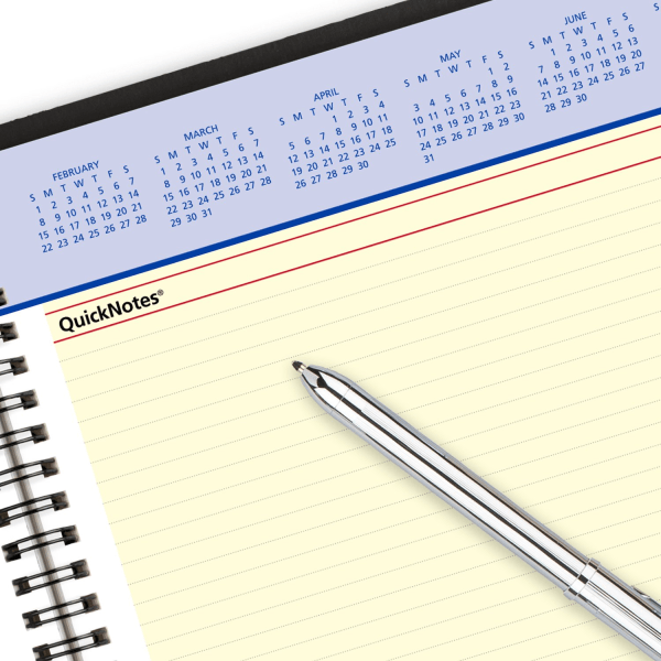 slide 3 of 10, AT-A-GLANCE® QuickNotes® Weekly Monthly Appointment Books, 1 ct
