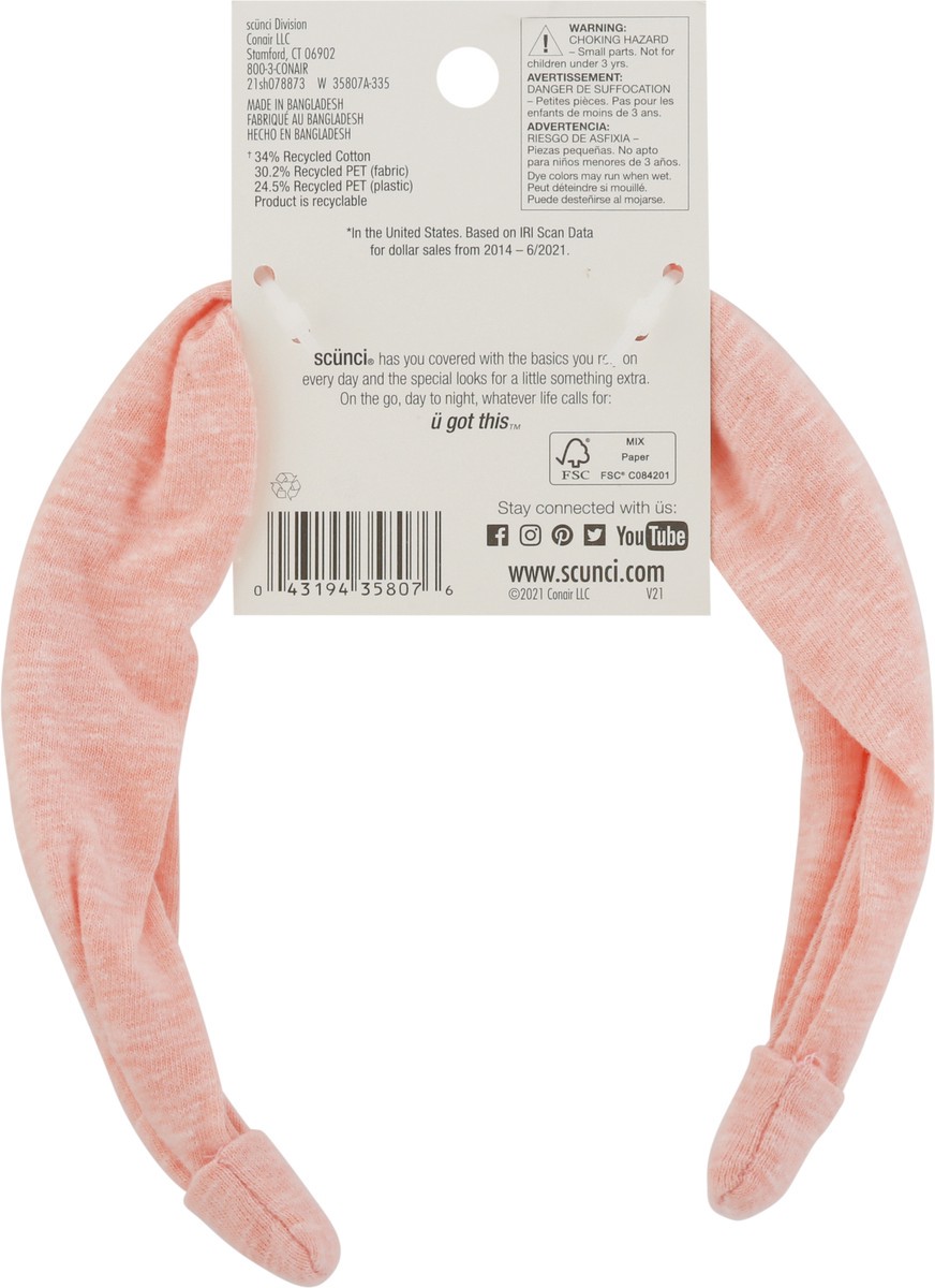 slide 6 of 9, scünci Headband 1 ea, 1 ct
