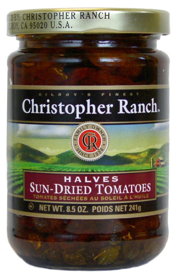 slide 1 of 1, Christopher Ranch Sundried Tomato Halves, 8.5 oz