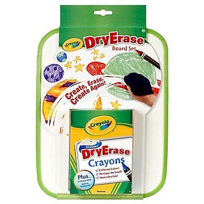 slide 1 of 1, Crayola Dry Erase Crayon Board Set, 1 ct