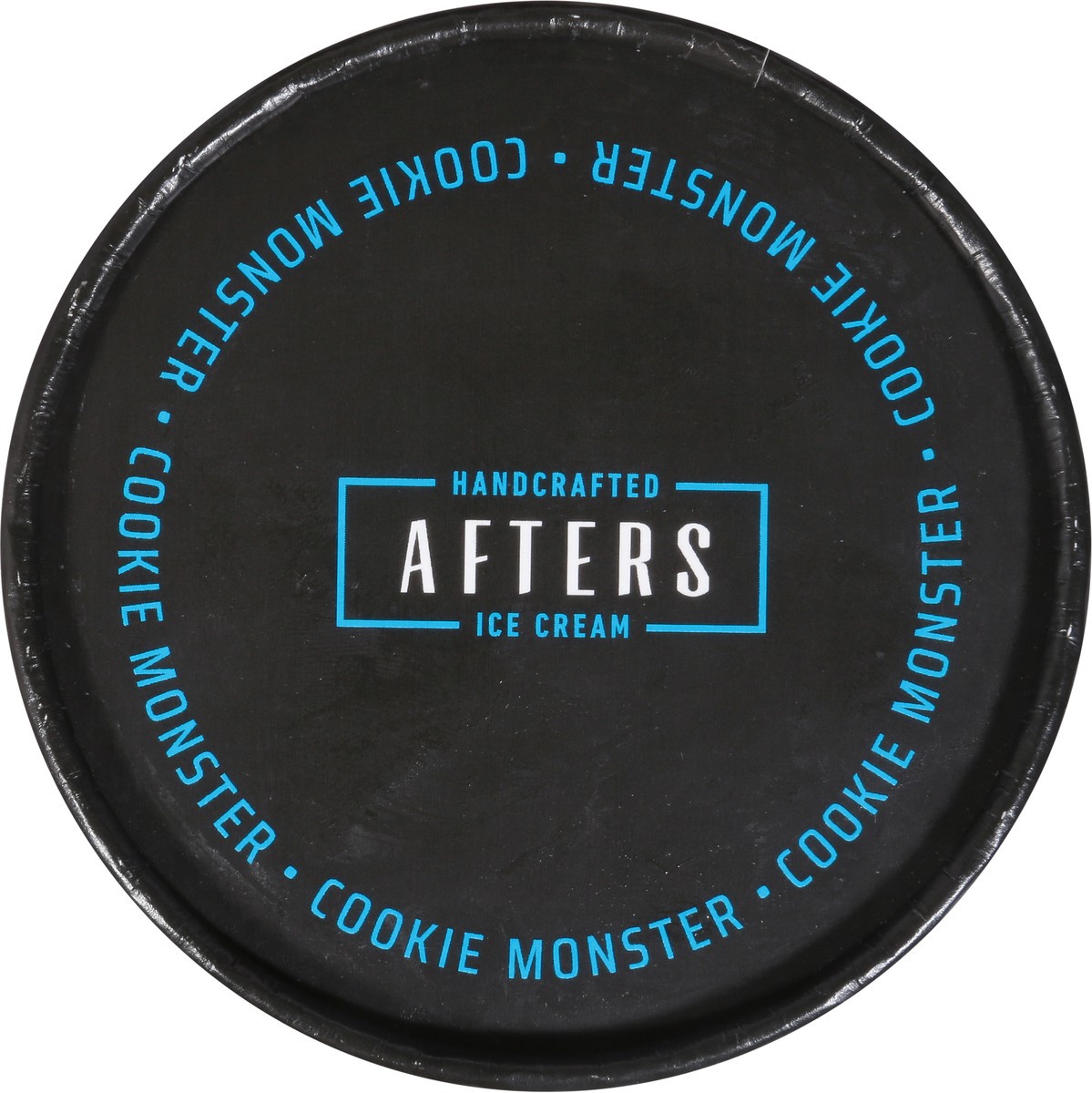 slide 2 of 9, Afters Ice Cream Handcrafted Cookie Monster Ice Cream 16 fl oz, 16 oz