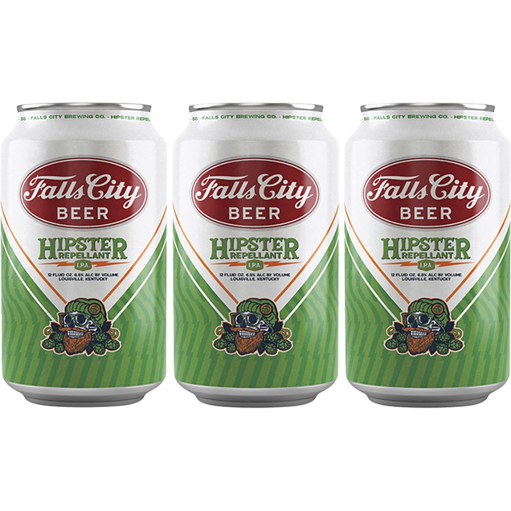 slide 1 of 1, Falls City Hipster Repellant Ipa, 6 ct; 12 oz