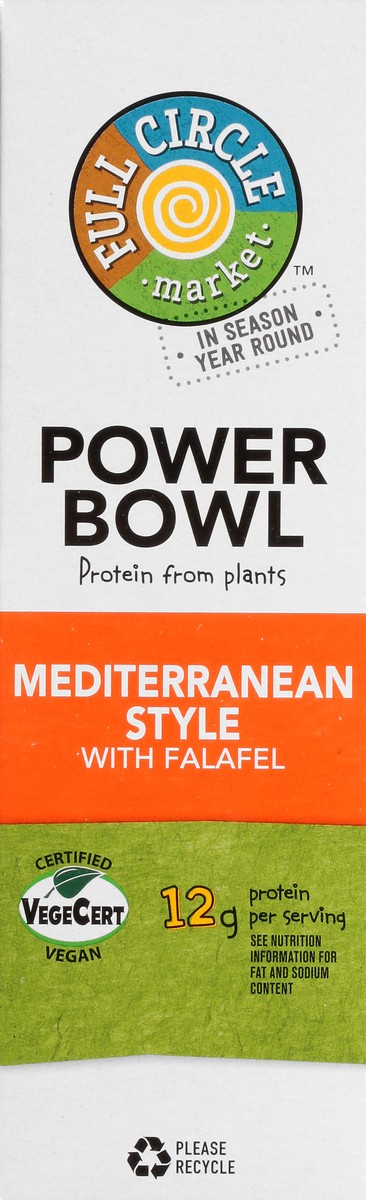 slide 6 of 9, Full Circle Market Mediterranean Style Power Bowl with Falafel 9.24 oz, 9.24 oz