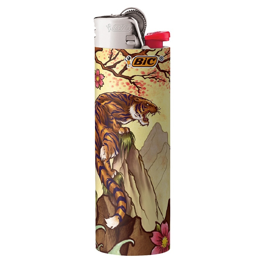 slide 1 of 1, BIC Tattoo Lighters Tray, 1 ct