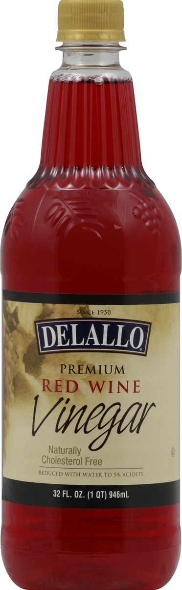 slide 2 of 2, DeLallo Red Wine Vinegar - 32 oz, 32 oz