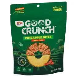 Dole Good Crunch Pineapple Bites With Chili