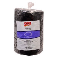 slide 1 of 1, GFS Black Foam Plates, 125 ct; 6 in
